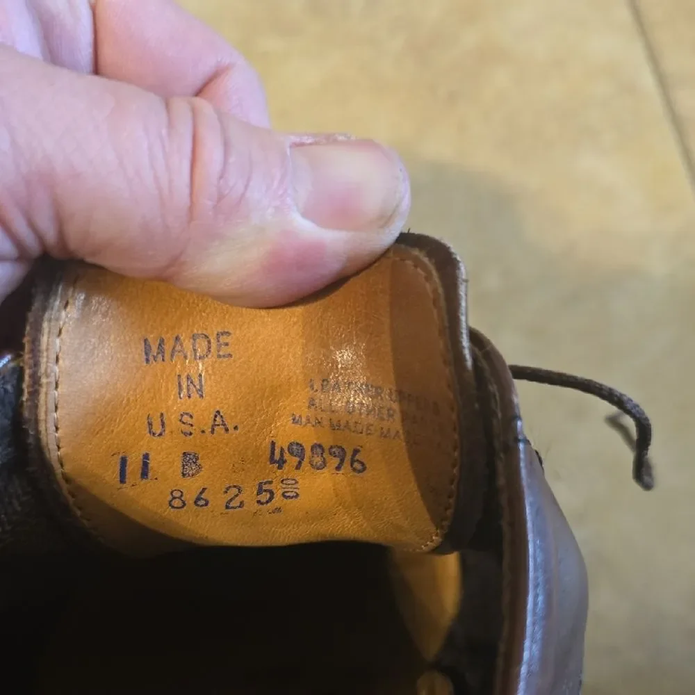 Red Wing Shoes Rich Brown Leather Derbys